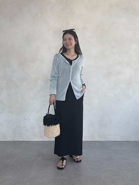 「prose verse（プロズヴェール）のアイテム」を使った、まりんさん（レディース・148cm）の春コーディネート