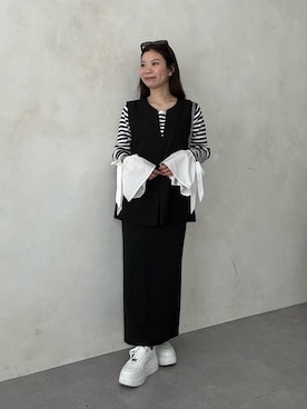 まりんさん（レディース・148cm）の冬コーディネート