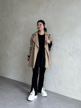 まりんさん（レディース・148cm）の冬コーディネート