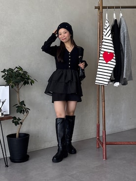 「prose verse（プロズヴェール）のアイテム」を使った、まりんさん（レディース・148cm）の夏コーディネート