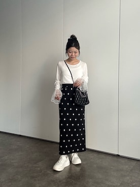 「prose verse（プロズヴェール）のアイテム」を使った、まりんさん（骨格ウェーブ・レディース・148cm）の夏コーディネート