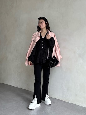 まりんさん（レディース・148cm）の冬コーディネート