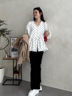 まりんさん（レディース・148cm）の冬コーディネート