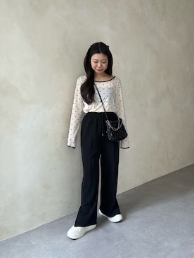 「prose verse（プロズヴェール）のアイテム」を使った、まりんさん（骨格ウェーブ・レディース・148cm）の夏コーディネート