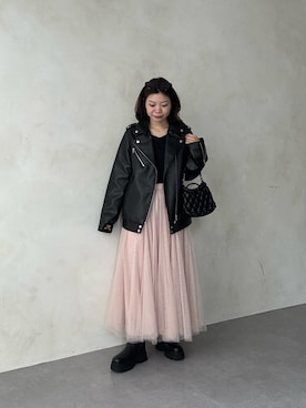 「prose verse（プロズヴェール）のアイテム」を使った、まりんさん（骨格ウェーブ・レディース・148cm）の夏コーディネート