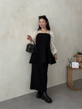 まりんさん（レディース・148cm）の冬コーディネート