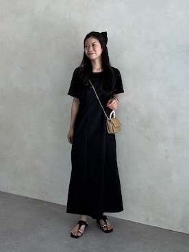 「prose verse（プロズヴェール）のアイテム」を使った、まりんさん（レディース・148cm）の夏コーディネート
