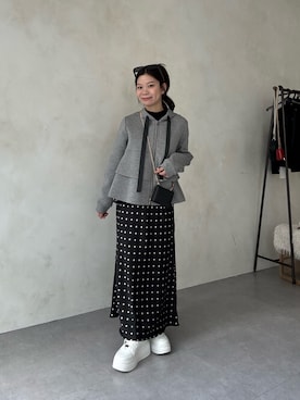 「アイテム（パーカー）」を使った、まりんさん（レディース・148cm・20代）の冬コーディネート