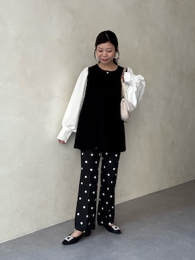 「オフィスカジュアル」｜まりんさん（レディース・148cm・20代）の秋コーディネート
