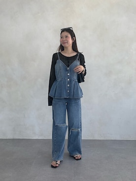 「prose verse（プロズヴェール）のアイテム」を使った、まりんさん（レディース・148cm）の春コーディネート