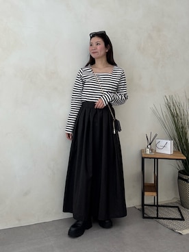 まりんさん（レディース・148cm）の冬コーディネート