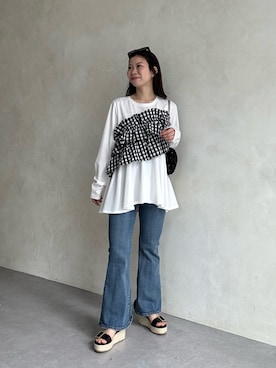 まりんさん（レディース・148cm）の冬コーディネート