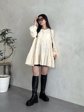 まりんさん（レディース・148cm）の冬コーディネート