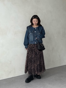 「prose verse（プロズヴェール）のアイテム」を使った、まりんさん（骨格ウェーブ・レディース・148cm）の夏コーディネート
