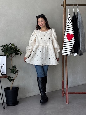 「prose verse（プロズヴェール）のアイテム」を使った、まりんさん（レディース・148cm）の夏コーディネート
