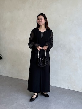 「prose verse（プロズヴェール）のアイテム」を使った、まりんさん（レディース・148cm）の春コーディネート