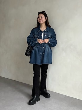 まりんさん（レディース・148cm）の冬コーディネート