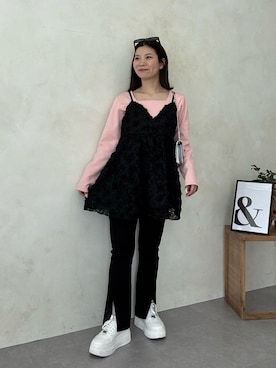 まりんさん（レディース・148cm）の冬コーディネート