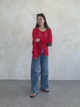 「prose verse（プロズヴェール）のアイテム」を使った、まりんさん（レディース・148cm）の春コーディネート