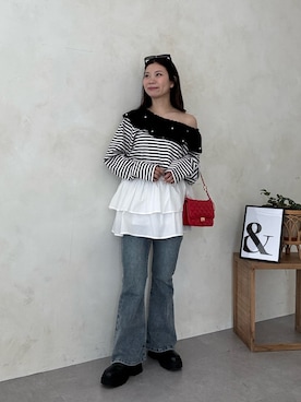 まりんさん（レディース・148cm）の冬コーディネート