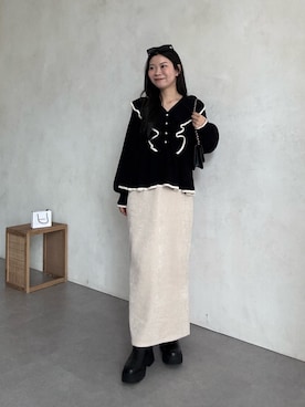 まりんさん（レディース・148cm）の冬コーディネート