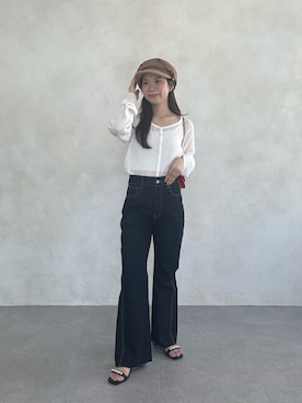 「prose verse（プロズヴェール）のアイテム」を使った、まりんさん（レディース・148cm）の春コーディネート