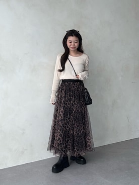 「prose verse（プロズヴェール）のアイテム」を使った、まりんさん（骨格ウェーブ・レディース・148cm）の夏コーディネート