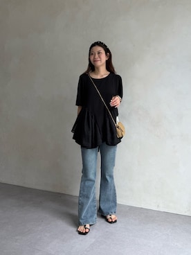 「prose verse（プロズヴェール）のアイテム」を使った、まりんさん（レディース・148cm）の春コーディネート