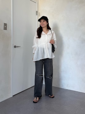 「prose verse（プロズヴェール）のアイテム」を使った、まりんさん（レディース・148cm）の春コーディネート