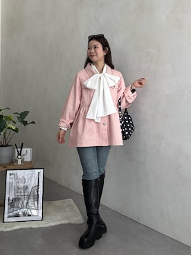 まりんさん（レディース・148cm）の冬コーディネート