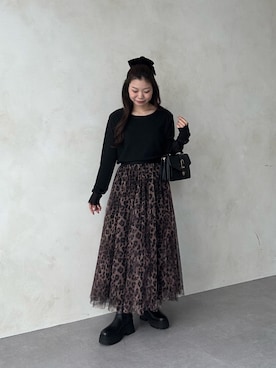 「prose verse（プロズヴェール）のアイテム」を使った、まりんさん（骨格ウェーブ・レディース・148cm）の夏コーディネート