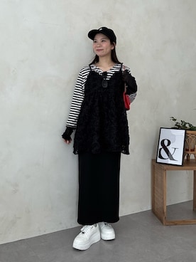 まりんさん（レディース・148cm）の冬コーディネート