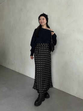 まりんさん（レディース・148cm）の冬コーディネート