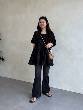 「prose verse（プロズヴェール）のアイテム」を使った、まりんさん（レディース・148cm）の春コーディネート