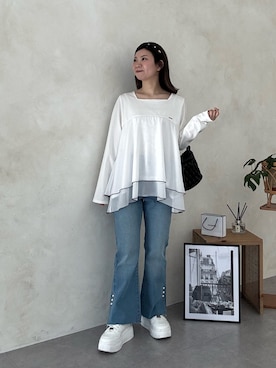 まりんさん（レディース・148cm）の冬コーディネート