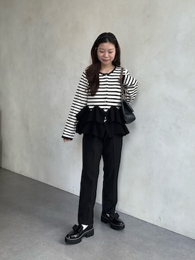 まりんさん（レディース・148cm・20代）の秋コーディネート