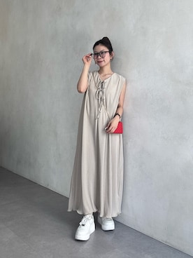 「prose verse（プロズヴェール）のアイテム」を使った、まりんさん（レディース・148cm）の春コーディネート