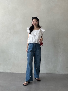 「prose verse（プロズヴェール）のアイテム」を使った、まりんさん（レディース・148cm）の春コーディネート