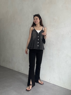 「prose verse（プロズヴェール）のアイテム」を使った、まりんさん（レディース・148cm）の春コーディネート