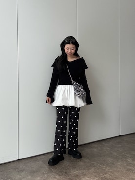 「アイテム（パンツ）」を使った、まりんさん（レディース・148cm・20代）の夏コーディネート