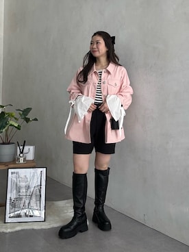 まりんさん（レディース・148cm）の冬コーディネート