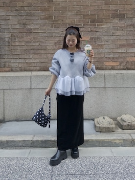 まりんさん（レディース・148cm）の秋コーディネート