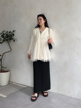 まりんさん（レディース・148cm）の春コーディネート