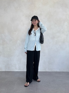 「prose verse（プロズヴェール）のアイテム」を使った、まりんさん（レディース・148cm）の春コーディネート