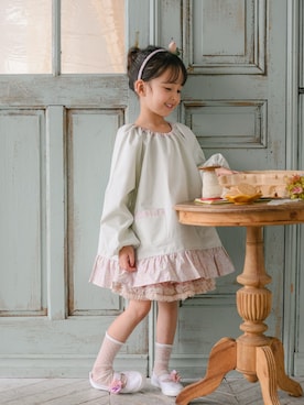 「panpantutu（パンパンチュチュ）のアイテム」を使った、panpantutu盛岡店さん（キッズ・110cm）の春コーディネート