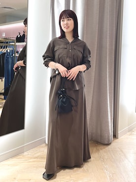 「アイテム（財布/小物）」を使った、MEIさん（レディース・154cm）の秋コーディネート