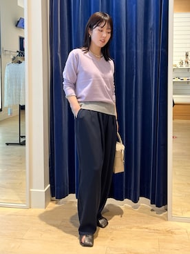「きれいめコーディネート」｜MEIさん（レディース・154cm）の秋コーディネート