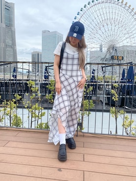 Yunaさん(レディース・152cm)の夏コーディネート