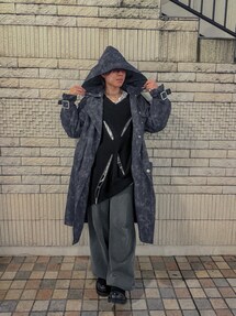 GRANCY（グランシー）の「【GRANCY】Patterned Long Trench Coat / 総