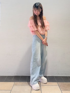 suzuha14さん(レディース・156cm)の夏コーディネート